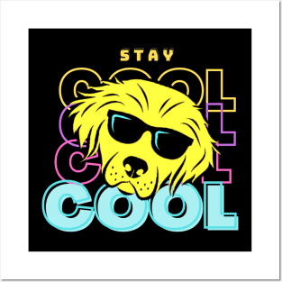 Cool Dog, Stay Cool Posters and Art